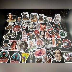 45ct Horror Stickers